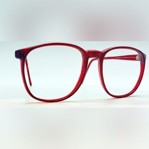 Vintage Nouveau 1190/3001 Burgundy Oval Sunglasses Frames Only